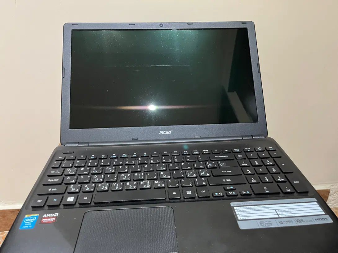 لپتاپ کارکرده Acer|رایانه همراه|رشت, معلم|دیوار