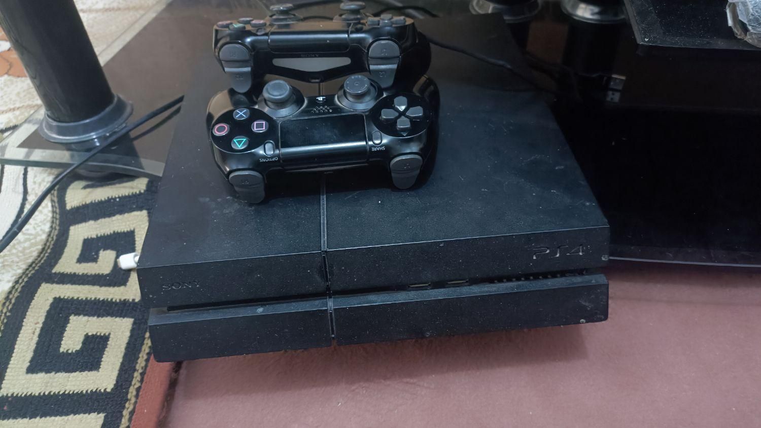 ps4 پی اس فور دو دسته اصلی|کنسول، بازی ویدئویی و آنلاین|رامهرمز, |دیوار