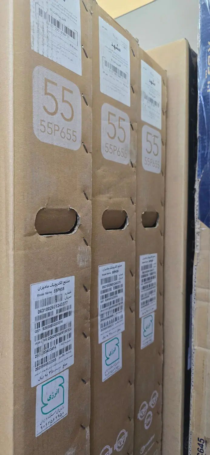 تلویزیون led اینچ ۵۵ تی سی ال tclهوشمند و 4k آکبند|تلویزیون و پروژکتور|مشهد, سعد آباد|دیوار