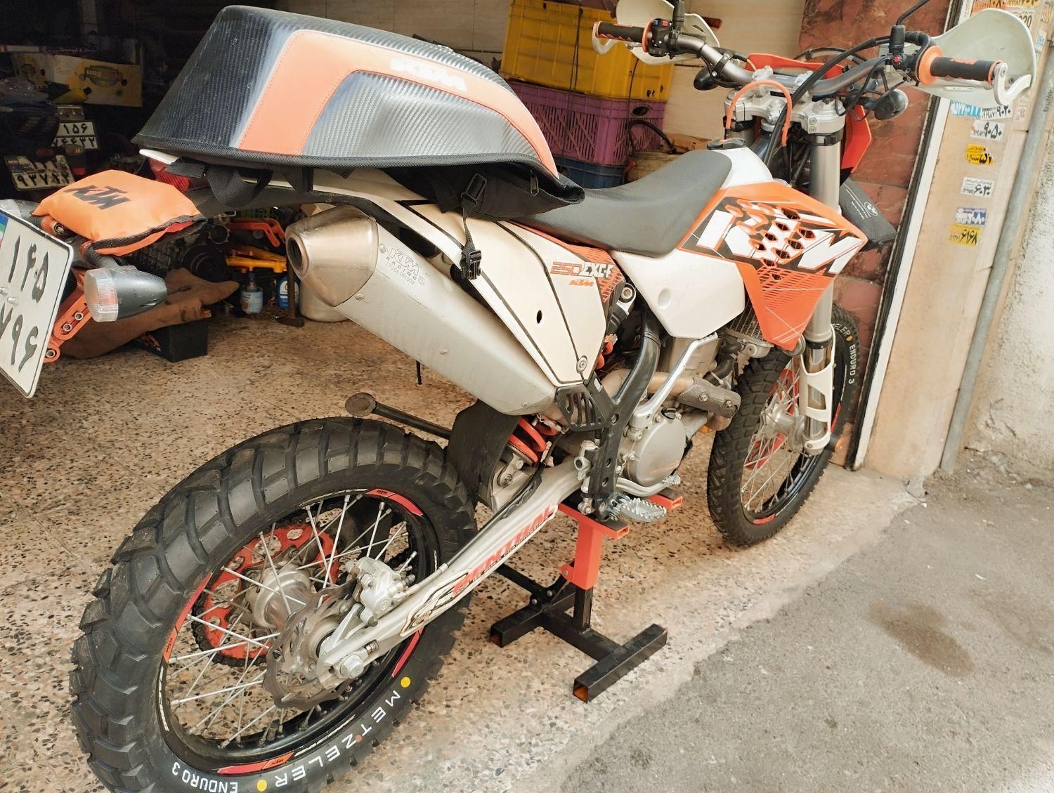 KTM 250تریل اندرو  tuning|موتورسیکلت|تهران, امیرآباد|دیوار