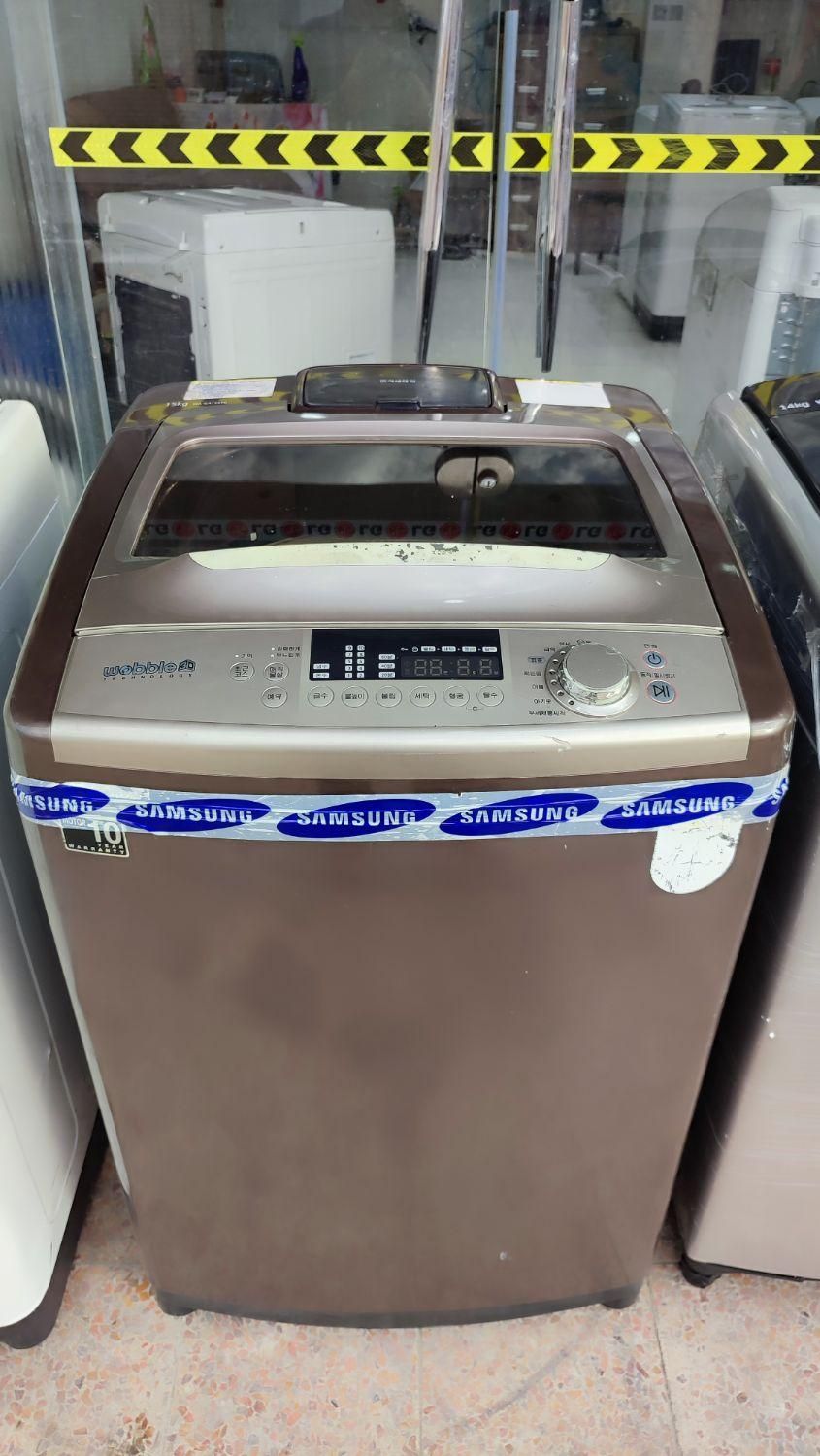 لباسشویی و پتوشوی اتومات سامسونگ Samsung دستدوم|ماشین لباسشویی و خشک‌کن لباس|اندیمشک, |دیوار