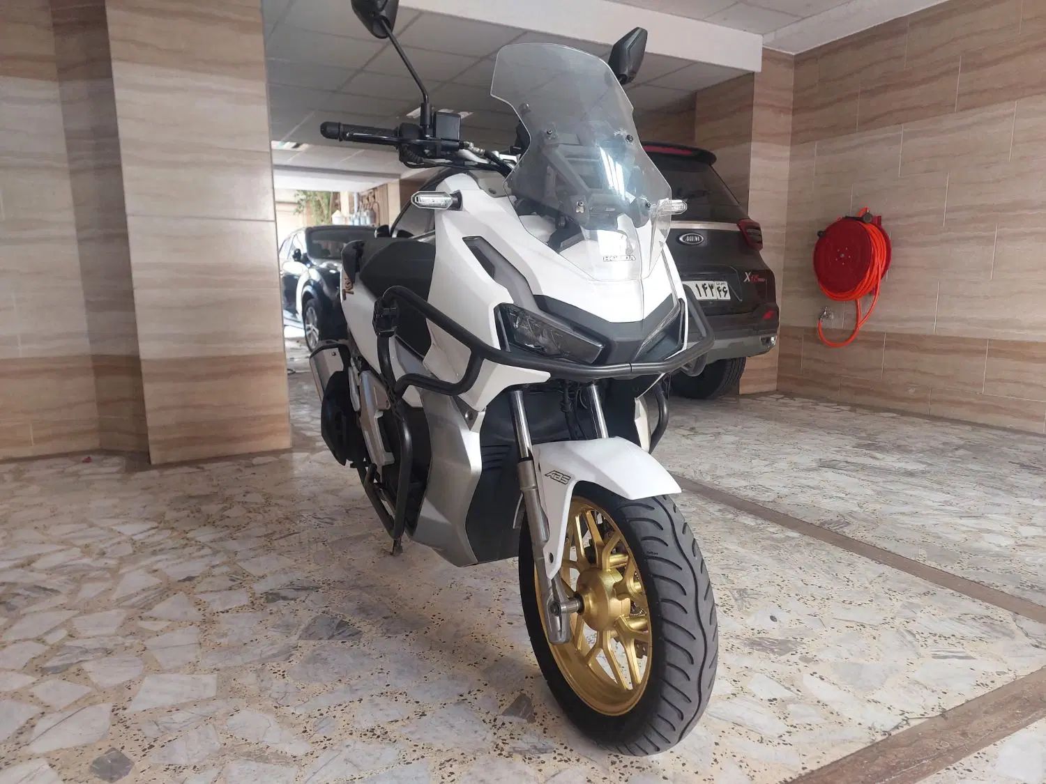 adv150|موتورسیکلت|رشت, کاکتوس|دیوار
