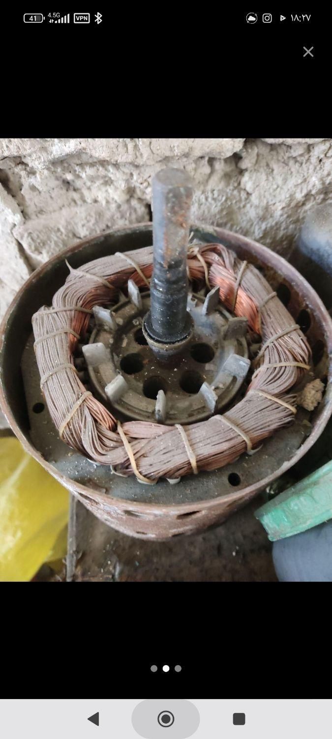 موتور کولر دینام کولر تمام مس|کولر آبی|شیراز, کوشک میدان|دیوار