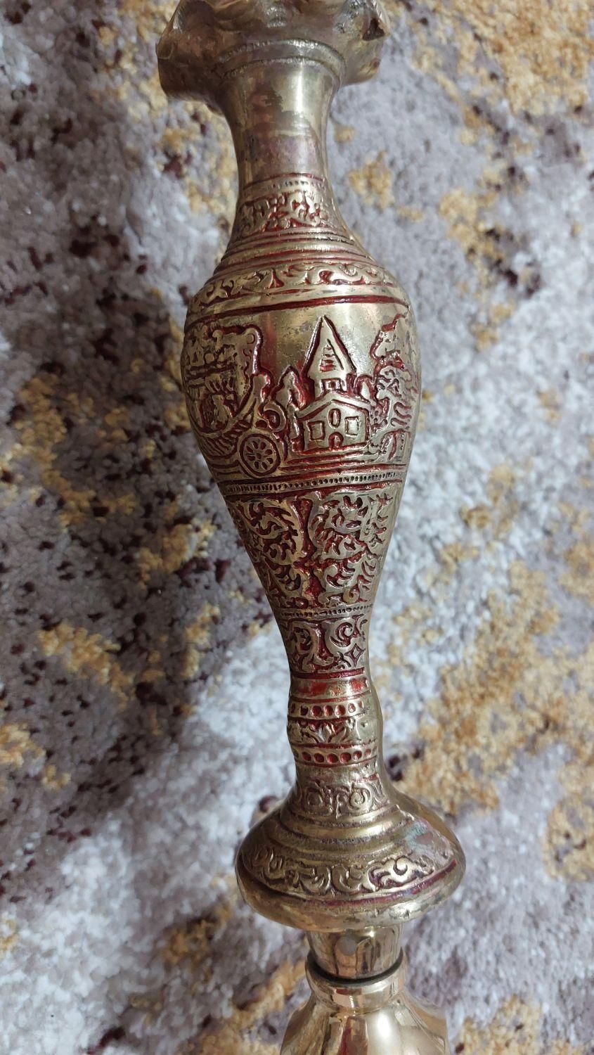 قلیان برنجی|کلکسیون و سرگرمی|قم, باغ کرباسی|دیوار