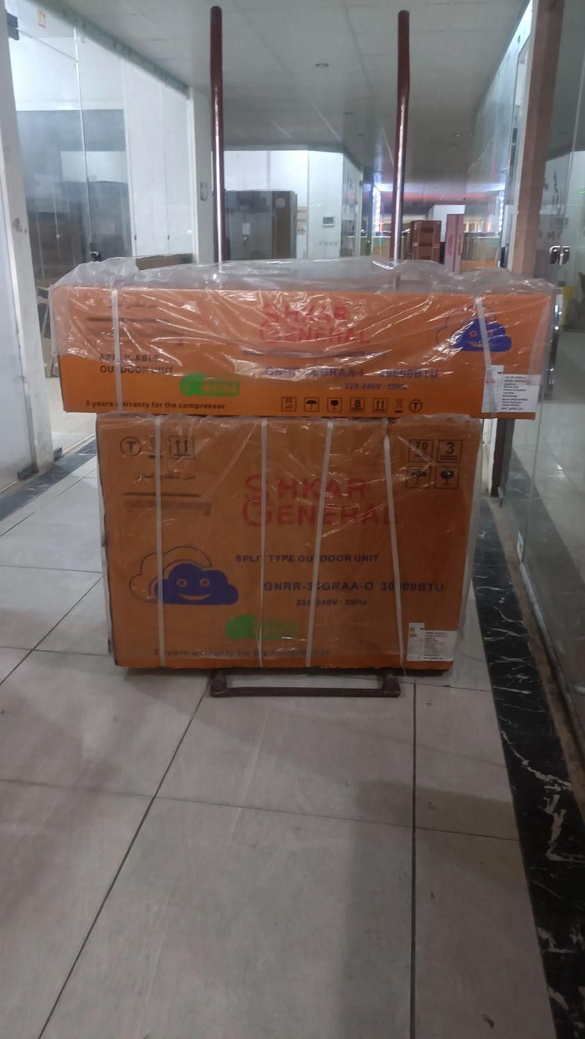 کولر گازی جنرال شکار ۳۰۰۰۰ لبخندی، گاز R410a|کولر گازی و فنکوئل|بروجرد, |دیوار