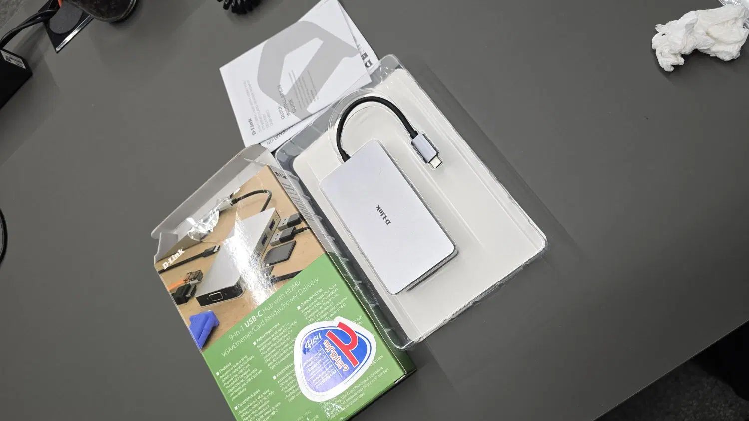 هاب USB-C دی-لینک مدل DUB-M910 با ۹ پورت|قطعات و لوازم جانبی رایانه|تهران, پرواز|دیوار