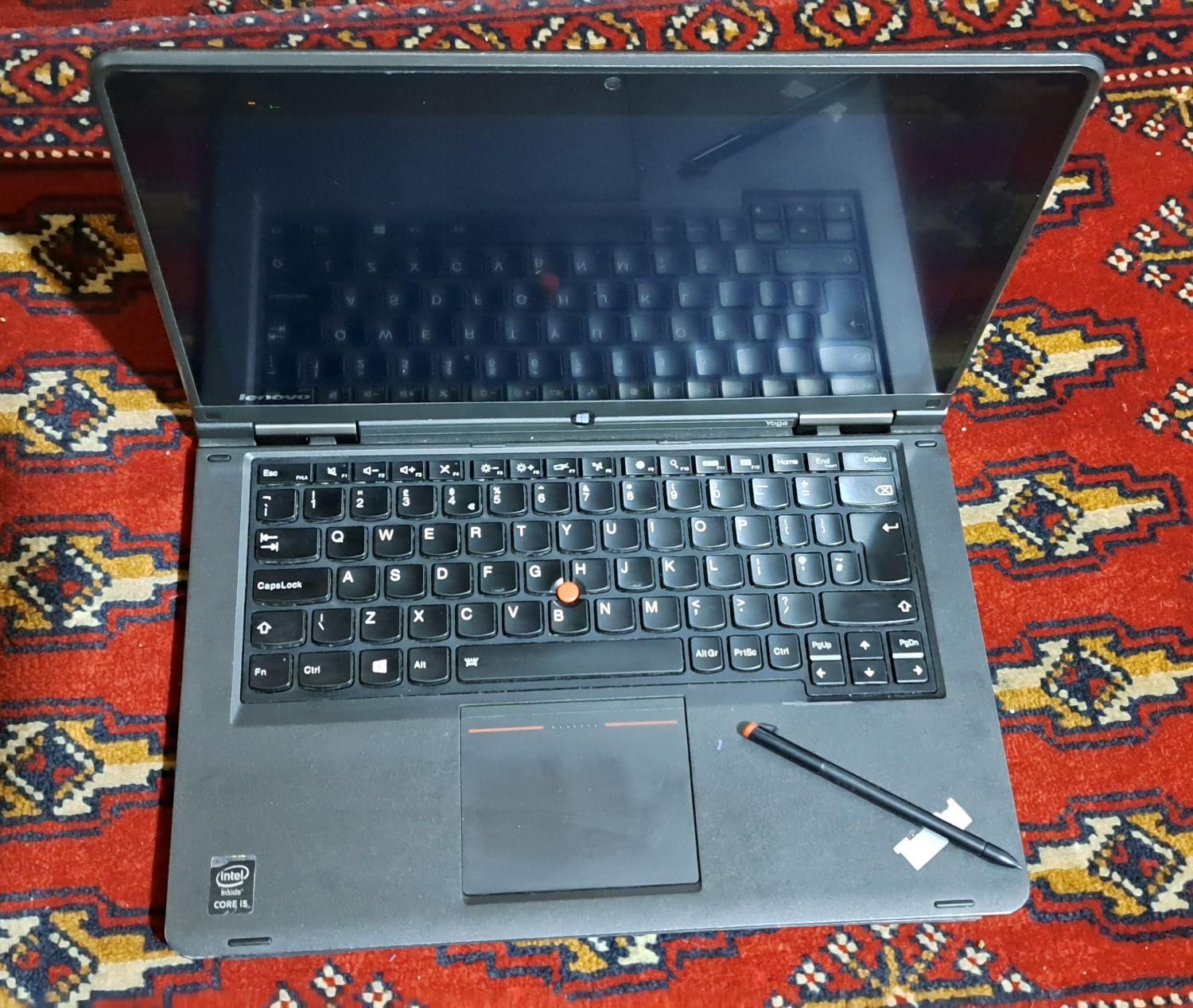 لنوو یوگا لمسی SSD قلم دار ۳۶۰|رایانه همراه|تهران, مولوی|دیوار