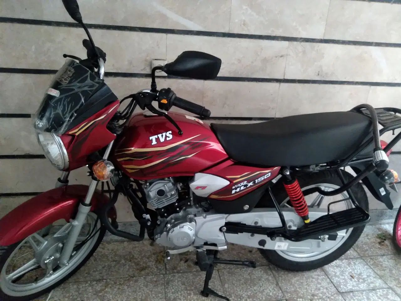 موتور tvs hlx150|موتورسیکلت|مشهد, احمدآباد|دیوار