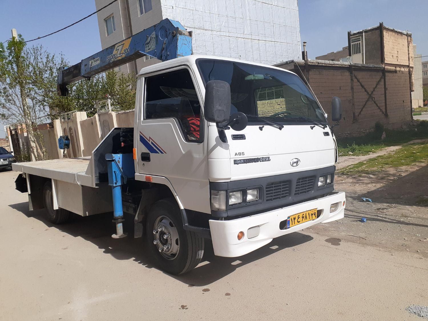 جرثقیل اجاره ی سبد ثابت کفی دار قیمت مناسب|خدمات حمل و نقل|کرمانشاه, |دیوار