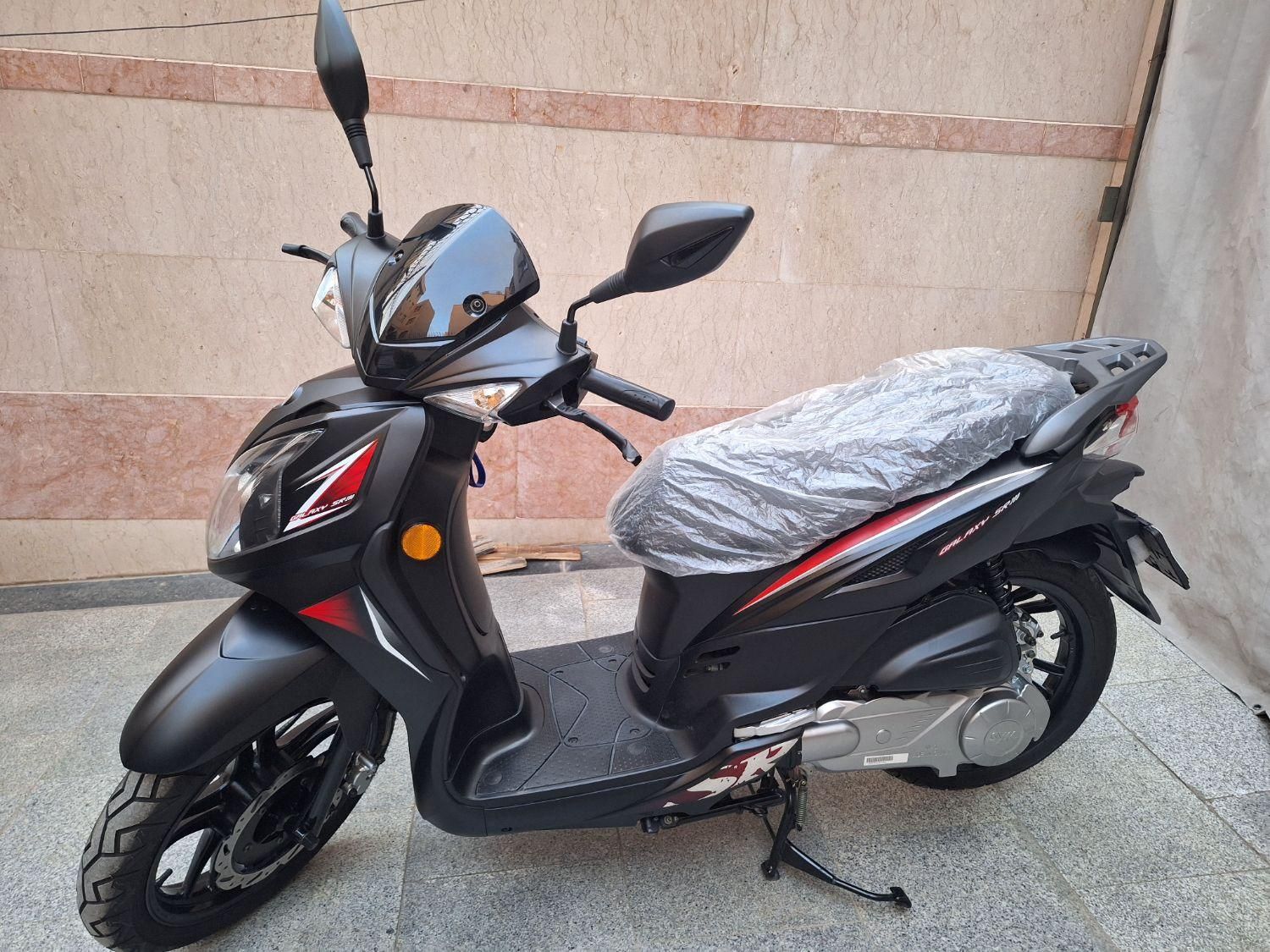 موتور گلکسی SR200 سال ۱۴۰۲|موتورسیکلت|تهران, استاد معین|دیوار