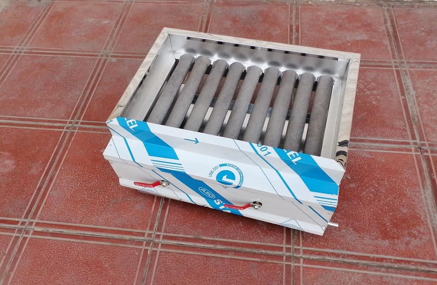 منقل گازی 40×60 کباب پز گازی 2شیر|اجاق گاز و لوازم برقی پختوپز|مشهد, فدک|دیوار