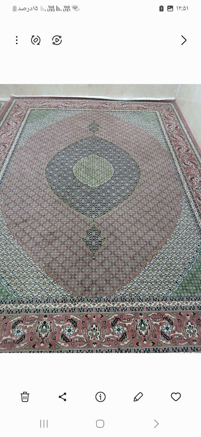 دو تخته فرش ماشینی کار کرده|فرش|میناب, |دیوار