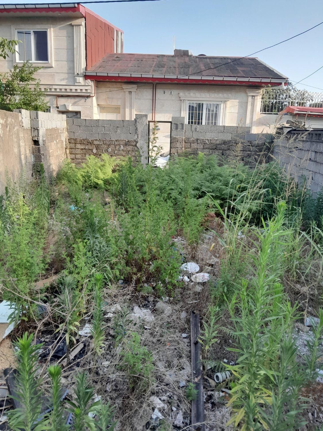 زمین کلنگی با امتیاز کنتور برق و گاز   ۱۰۵متر|فروش زمین و ملک کلنگی|رشت, احمد گوراب|دیوار