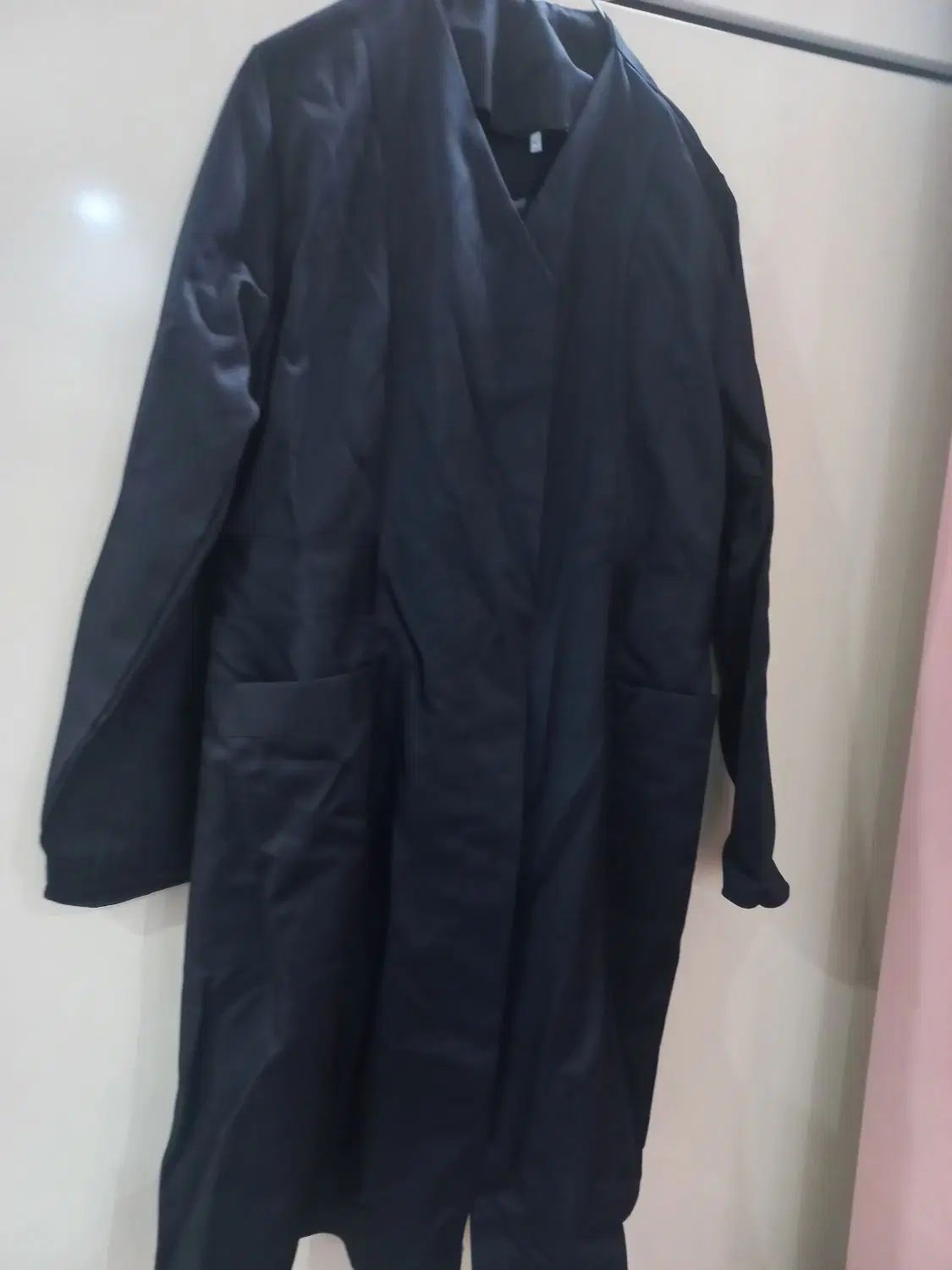 با سلام یک دست مانتو و شلوار سرمه ای نونو|لباس|شوشتر, |دیوار