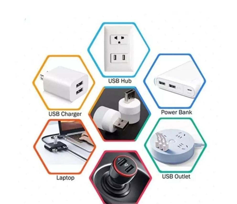 چراغ LED مدل USB|لوازم جانبی موبایل و تبلت|آمل, |دیوار