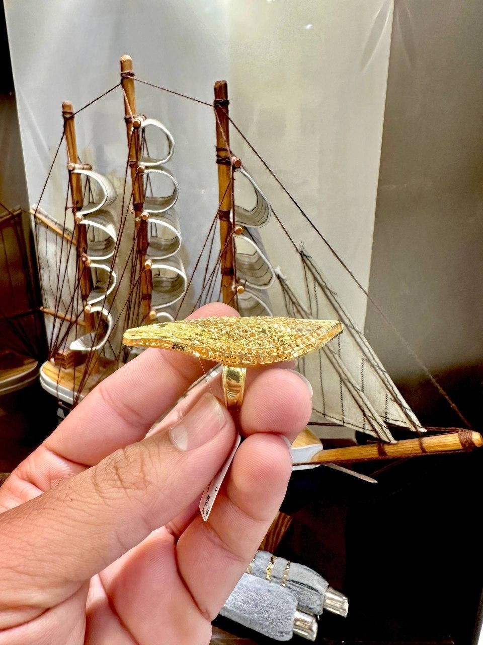 انگشتر کویتی طلا|جواهرات|بندرعباس, |دیوار