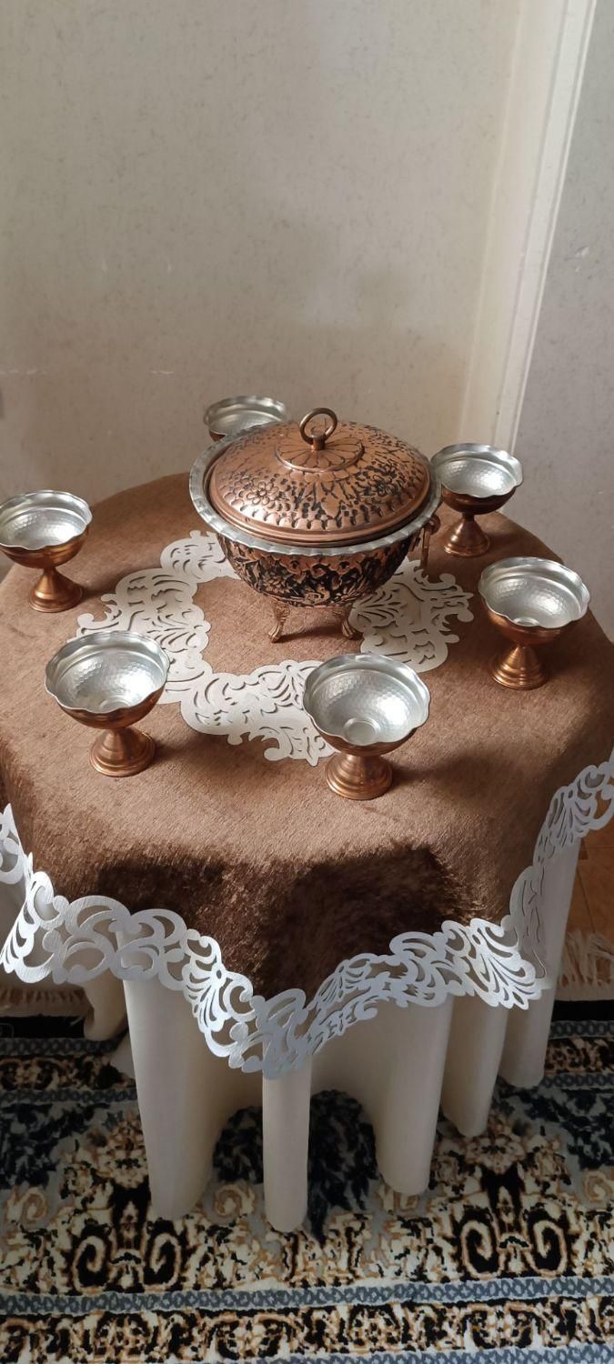 ظرف مسی|ظروف سرو و پذیرایی|شاهین‌شهر, گزبرخوار|دیوار