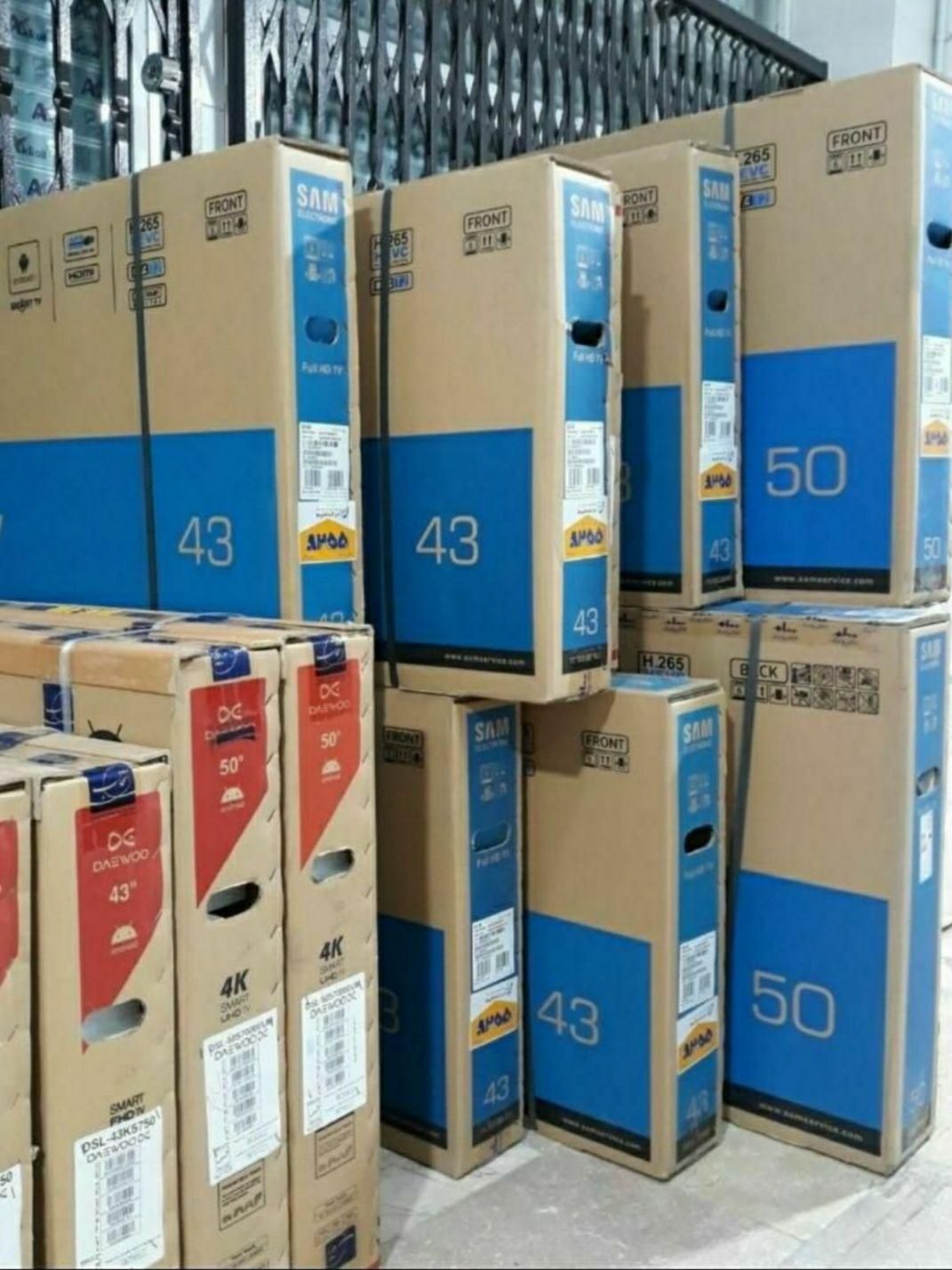 تلوزیون هوشمند سام ۴۳ ۵۰ ۵۵ اینچ اندروید|تلویزیون و پروژکتور|تهران, بازار|دیوار