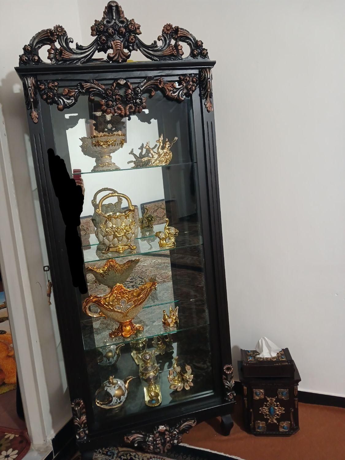 بوفه، و سطل وجای دستمال کاغذی|بوفه، ویترین، کنسول|سنقر, |دیوار