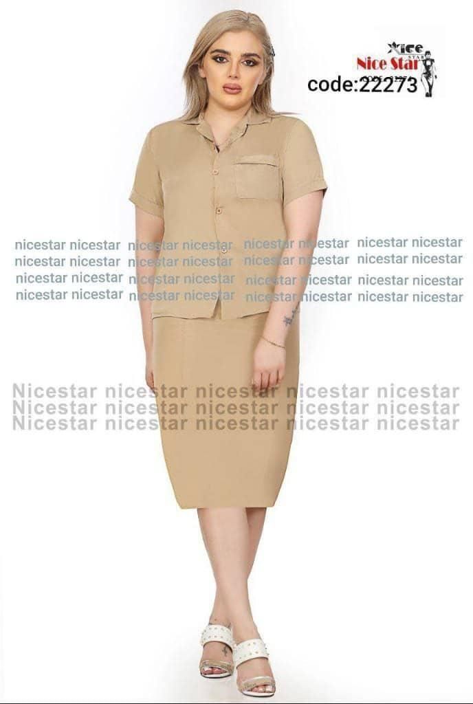 تاب دامن دخترانه پارچه کتان عمده|لباس|تهران, عبدل‌آباد|دیوار