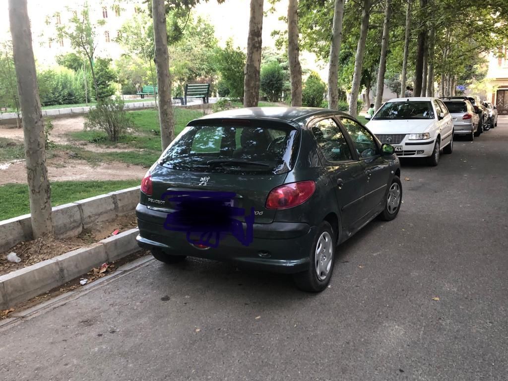 206 صندوقدار تیپ 2 مدل 84|خودرو سواری و وانت|تهران, آسمان|دیوار