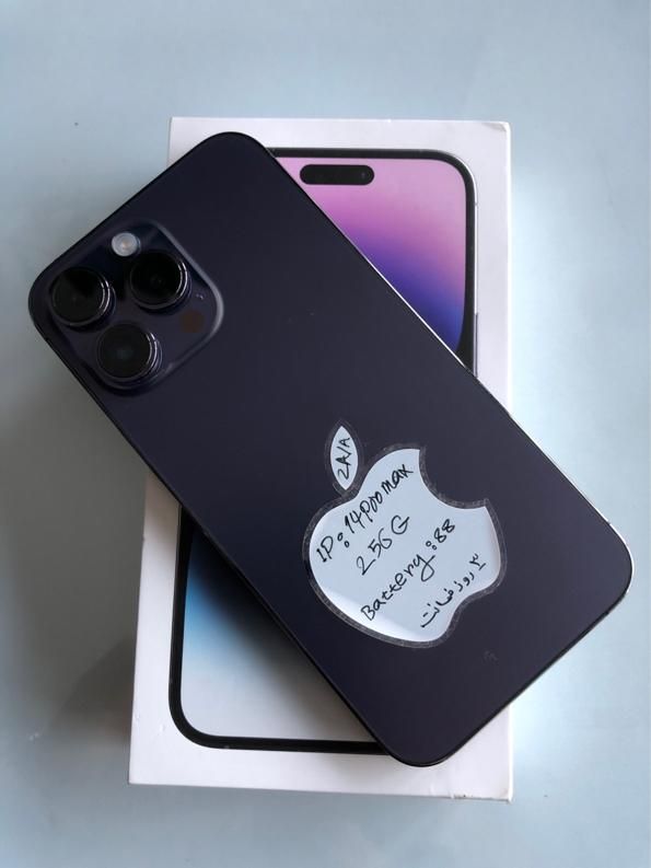 اپل iphone 14 Pro Max با حافظهٔ ۲۵۶ گیگابایت|موبایل|یزد, |دیوار