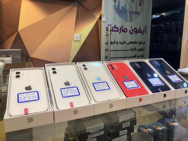 اپل iPhone 12 ۱۲۸ گیگابایت در حد اکبند با مهلت تست|موبایل|تهران, دهقان|دیوار