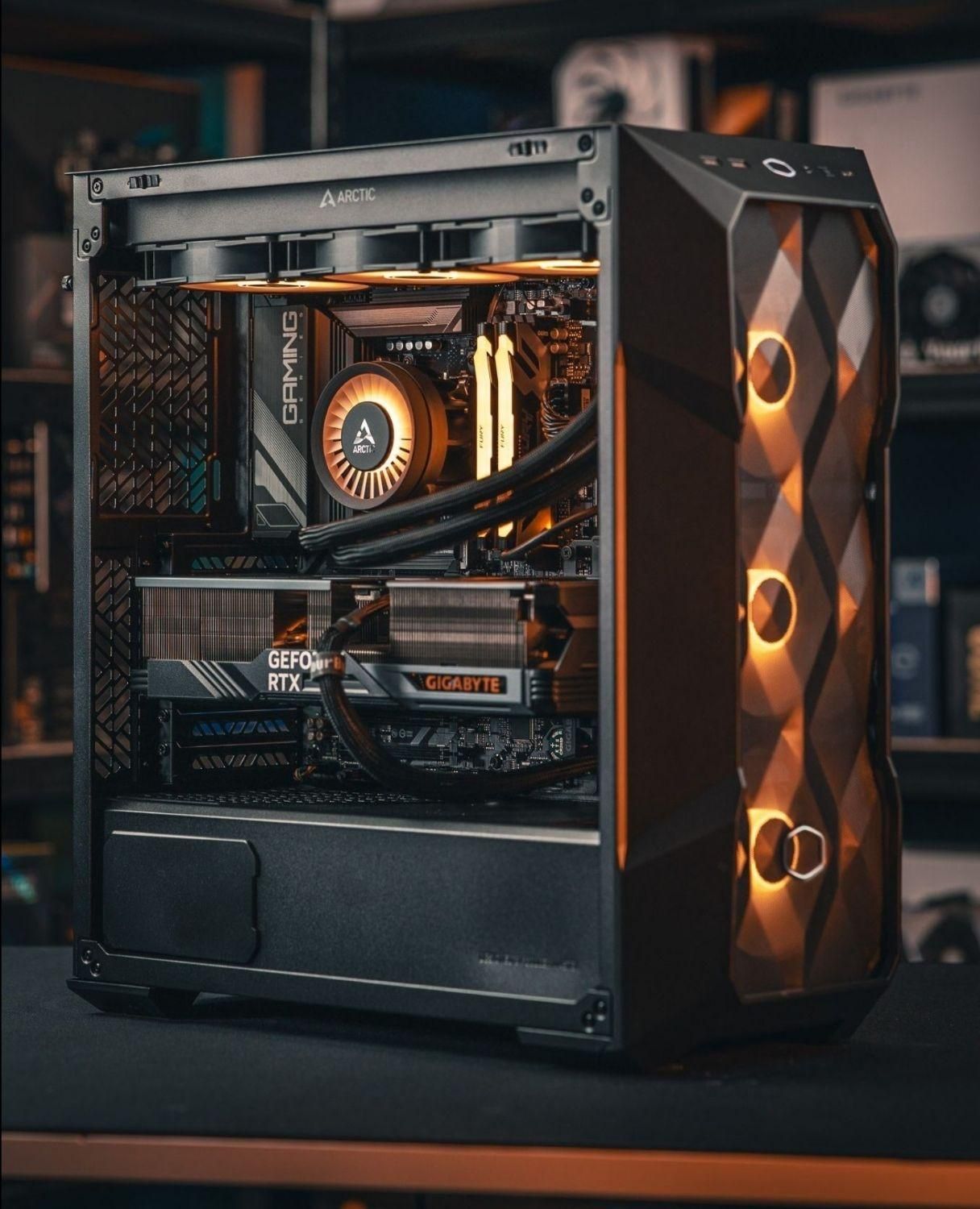 سیستم حرفه‌ای گلدن ایج|رایانه رومیزی|کیش, |دیوار