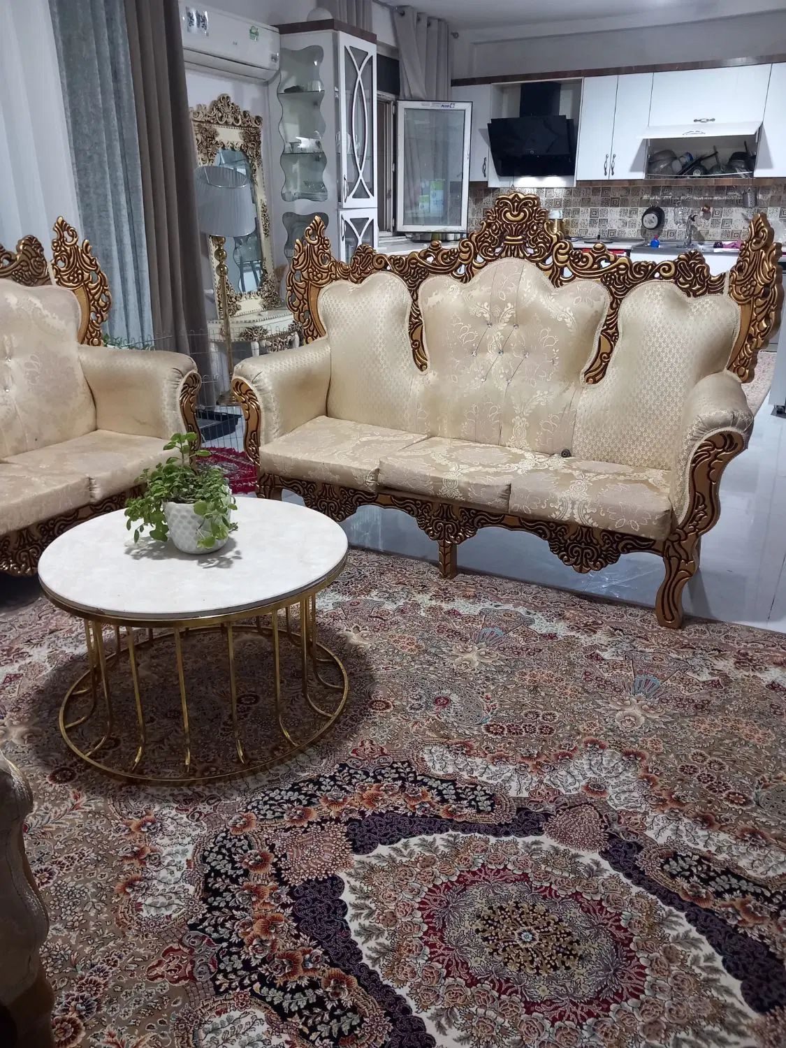 مبل ۷ نفره|مبلمان خانگی و میز عسلی|کرج, گوهردشت|دیوار