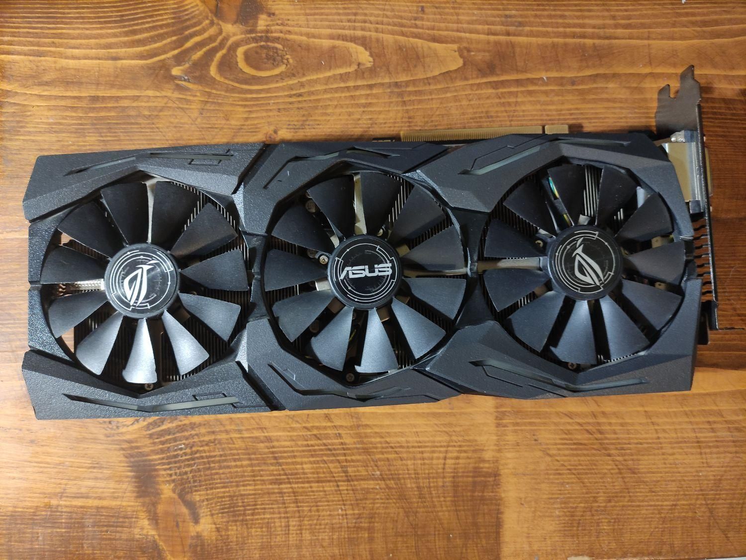 کارت گرافیک asus rog strix gtx 1080 8gb gaming|قطعات و لوازم جانبی رایانه|تهران, نجات اللهی|دیوار