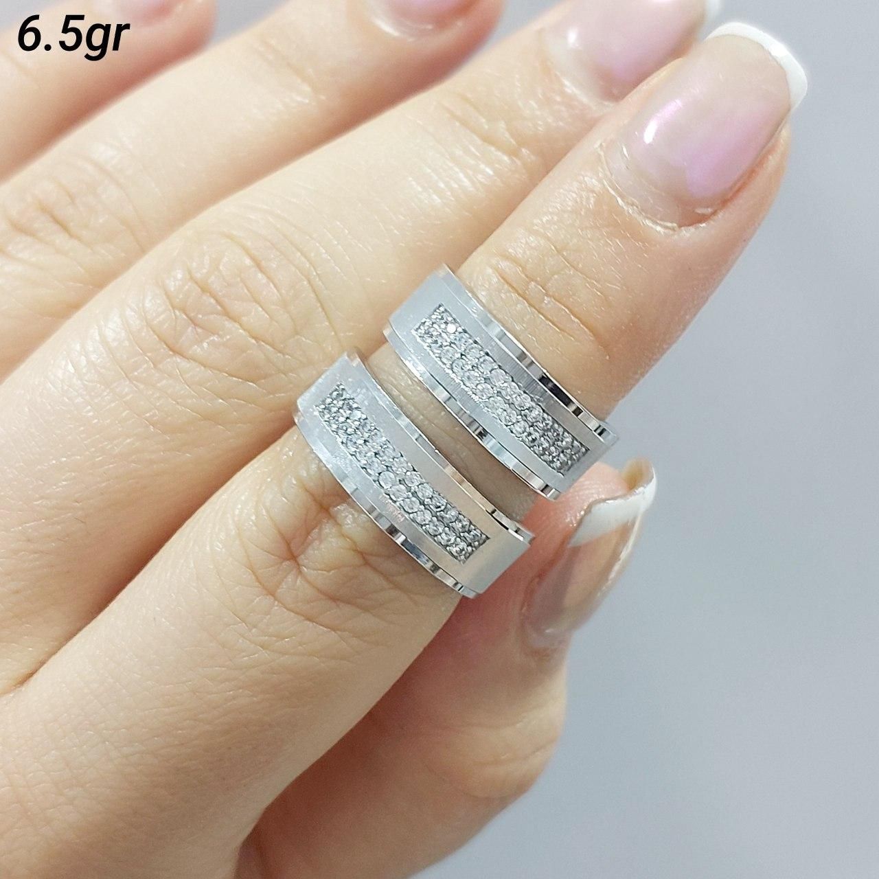 انگشتر ست نقره عروس داماد روکش طلا کدprans0154|بدلیجات|تبریز, |دیوار