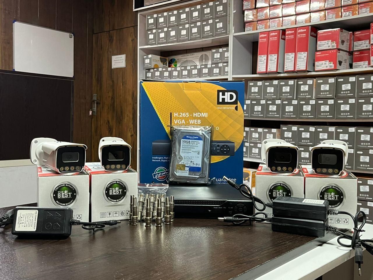 پک دوربین مداربسته ۲مگ|دوربین مداربسته|گلستان (تهران), |دیوار