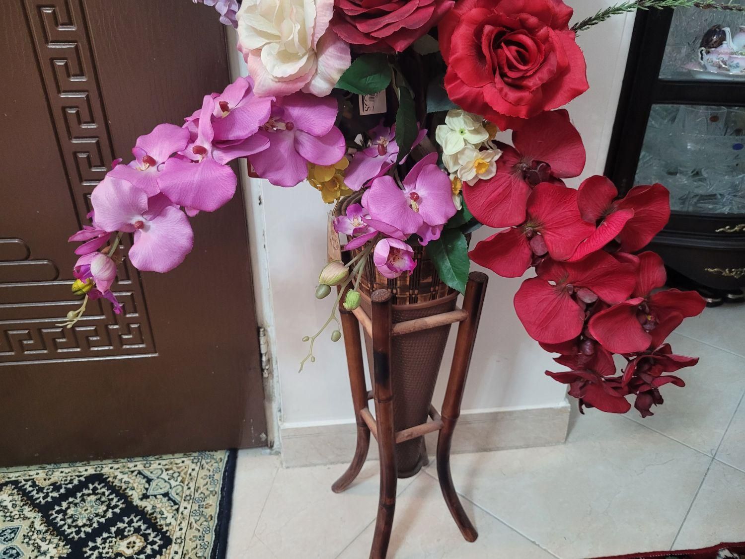گل مصنوعی و آباژور|گل مصنوعی|تهران, چهارصد دستگاه|دیوار