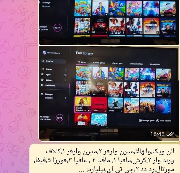 ایکس باکس سری اس با پایه شارژر و اکانت های گیم|کنسول، بازی ویدئویی و آنلاین|رودهن, |دیوار