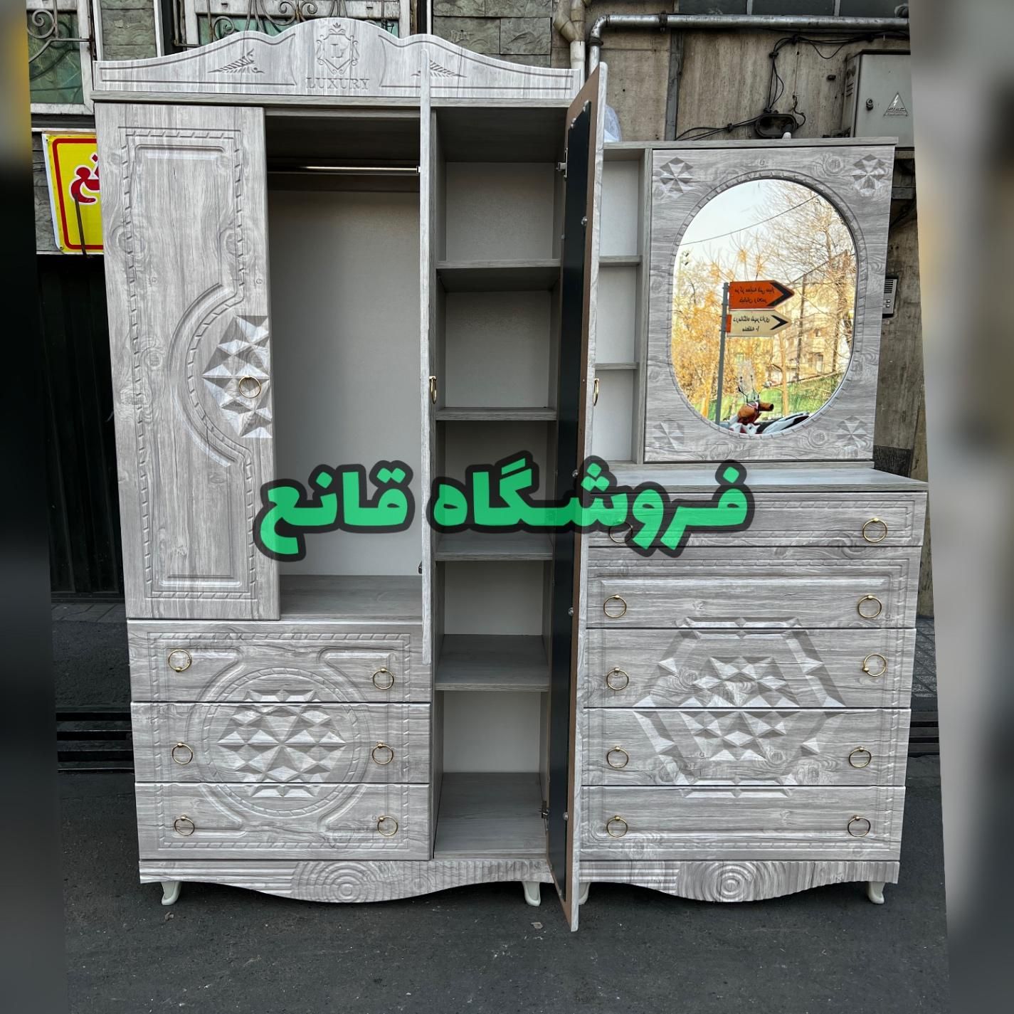 کمد لباس وکیوم رنگبندی سه درب دراور|جاکفشی، کمد، دراور|تهران, جیحون|دیوار