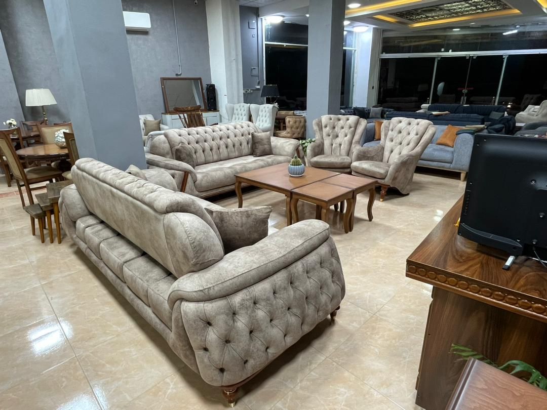 مبل ماندگار شرکتی مدل تارا ۸ نفره تختخواب شو|مبلمان خانگی و میز عسلی|کرمانشاه, |دیوار