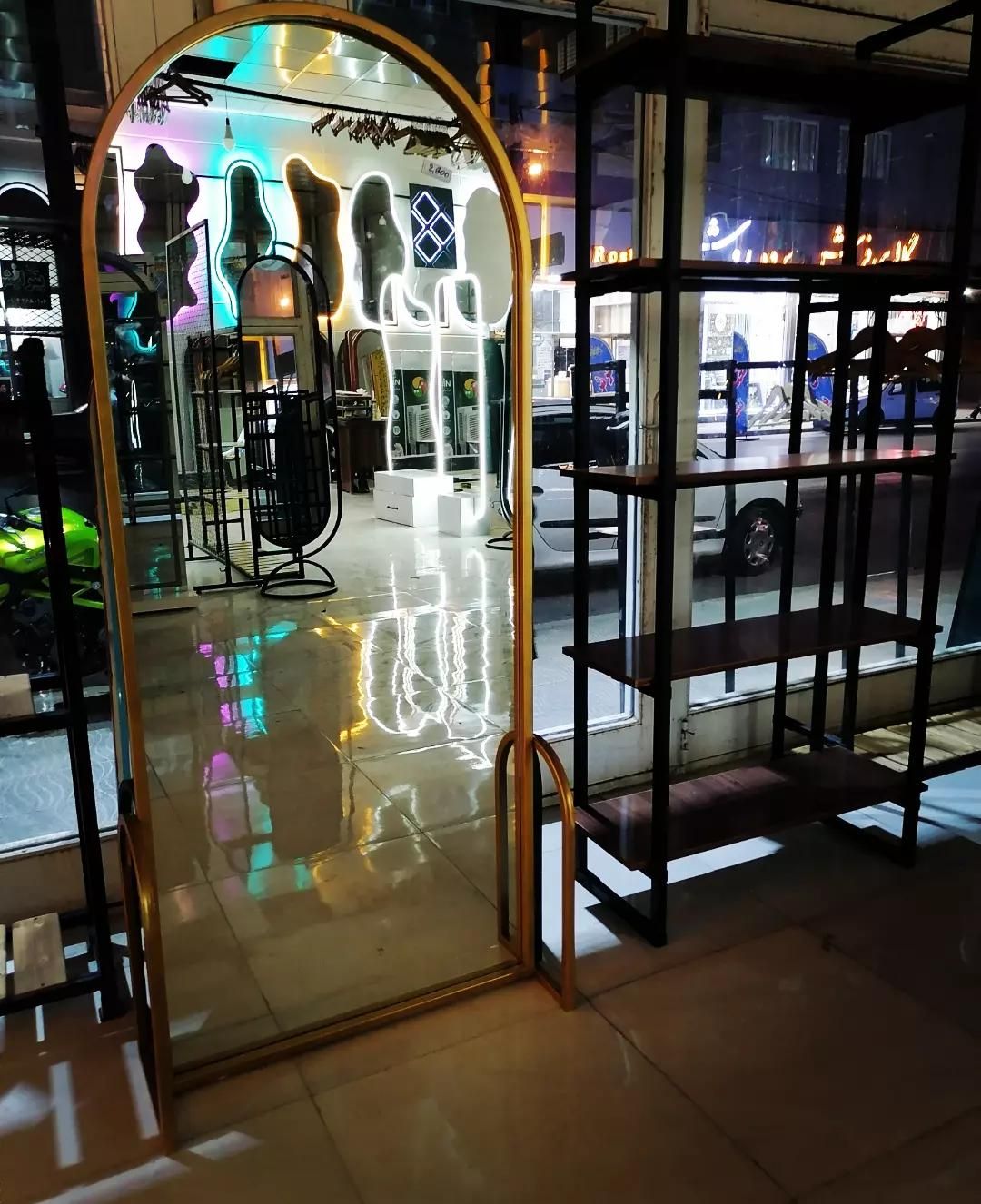 آینه قابدار(کد61 قدی)|آینه|ارومیه, |دیوار