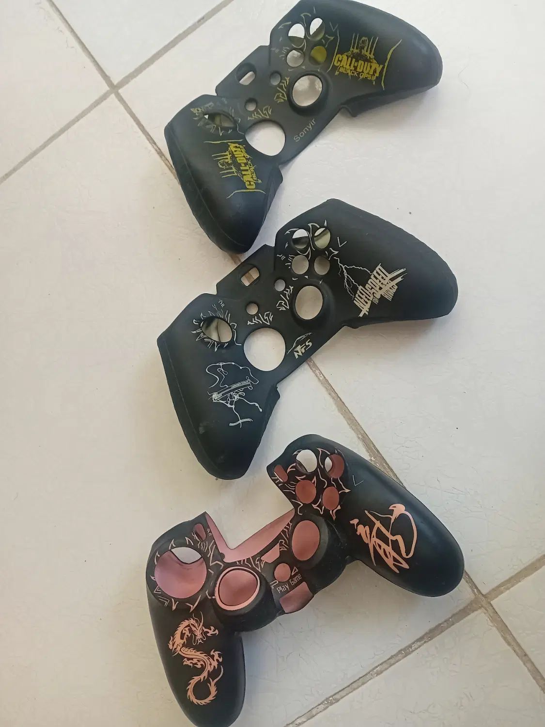 ۳ عدد روکش دسته ایکس باکس و ps4|کنسول، بازی ویدئویی و آنلاین|نجف‌آباد, مولوی شمالی|دیوار