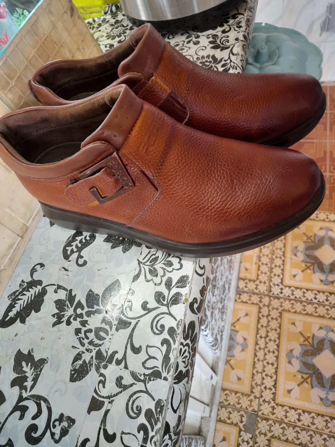 کفش چرم مردانه سایز41|کیف، کفش، کمربند|فولادشهر, فولادشهر|دیوار