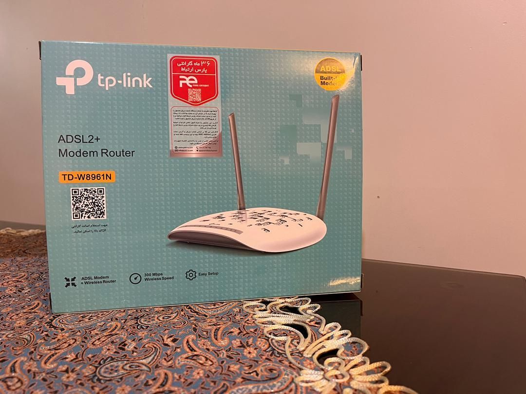 مودم تی پی لینک tplink W8961N|مودم و تجهیزات شبکه|تهران, مینابی|دیوار