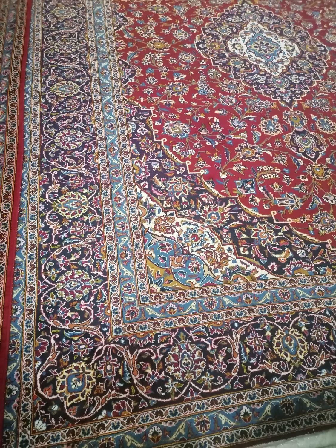 2 تخته فرش 12 متری دستباف کاشان|فرش|تهران, مینای جنوبی|دیوار