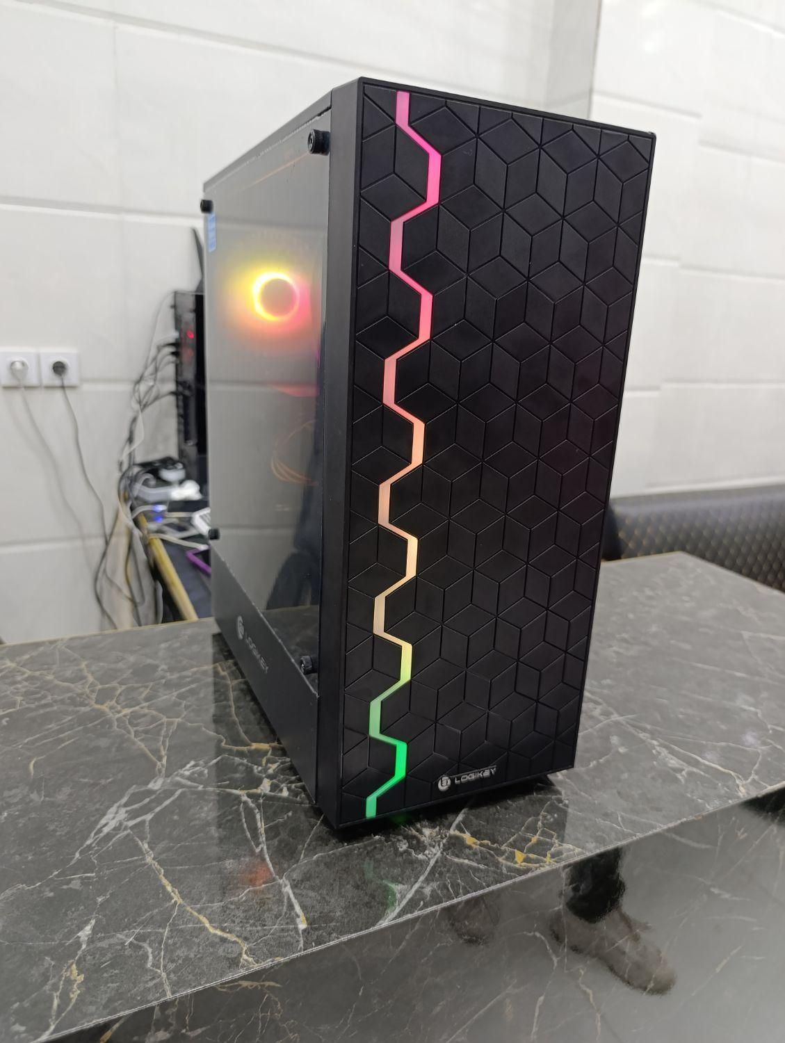 کیس گیمینگ قوی CPU I3 12100F/RX580 8G /RAM16|رایانه رومیزی|بوشهر, |دیوار