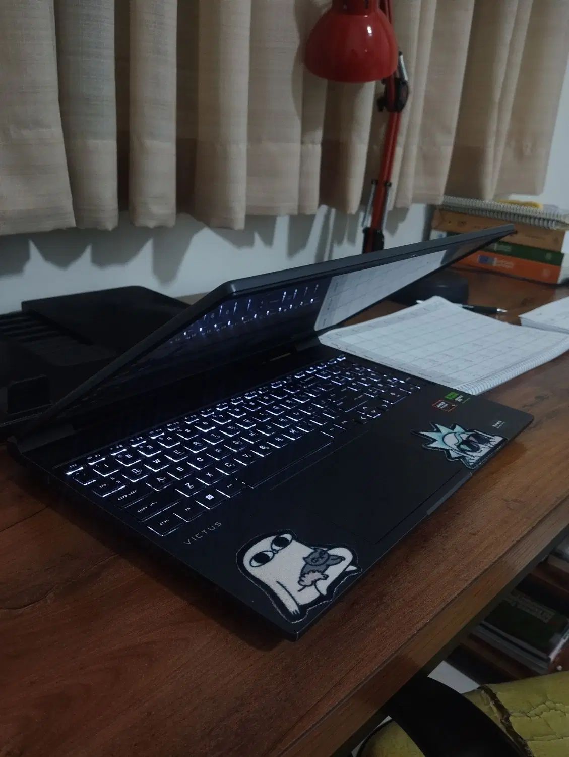 victus GAMING RTX4050 512 لپتاپ گیمینگ|رایانه همراه|کرج, گوهردشت|دیوار
