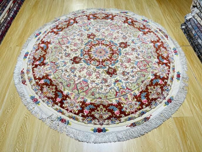 فرش گرد قطر ۲ علیا تبریز ۵۰ رج|فرش|تهران, سلسبیل جنوبی|دیوار