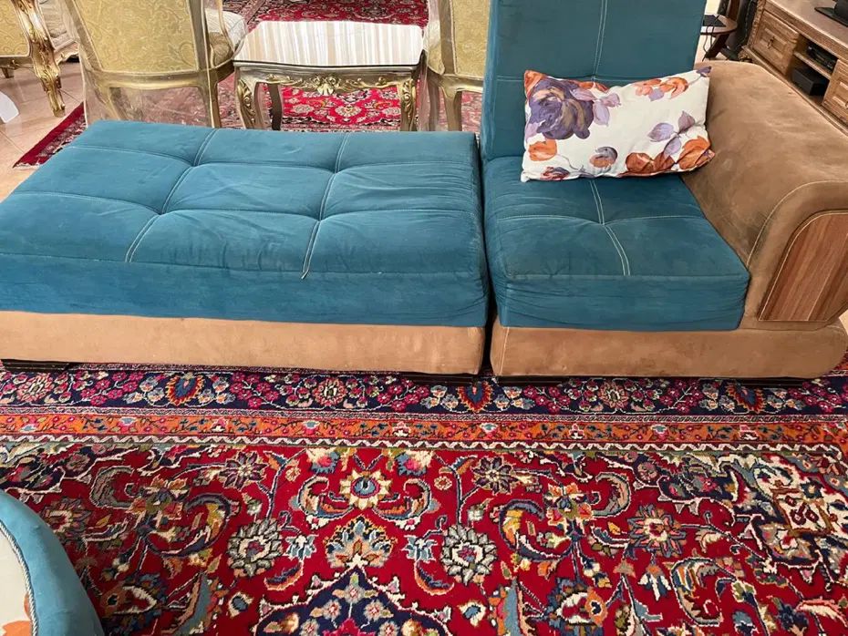 سرویس مبل مبلمان راحتی ۷ نفره پارچه ترک برند دیار|مبلمان خانگی و میز عسلی|تهران, شیخ هادی|دیوار