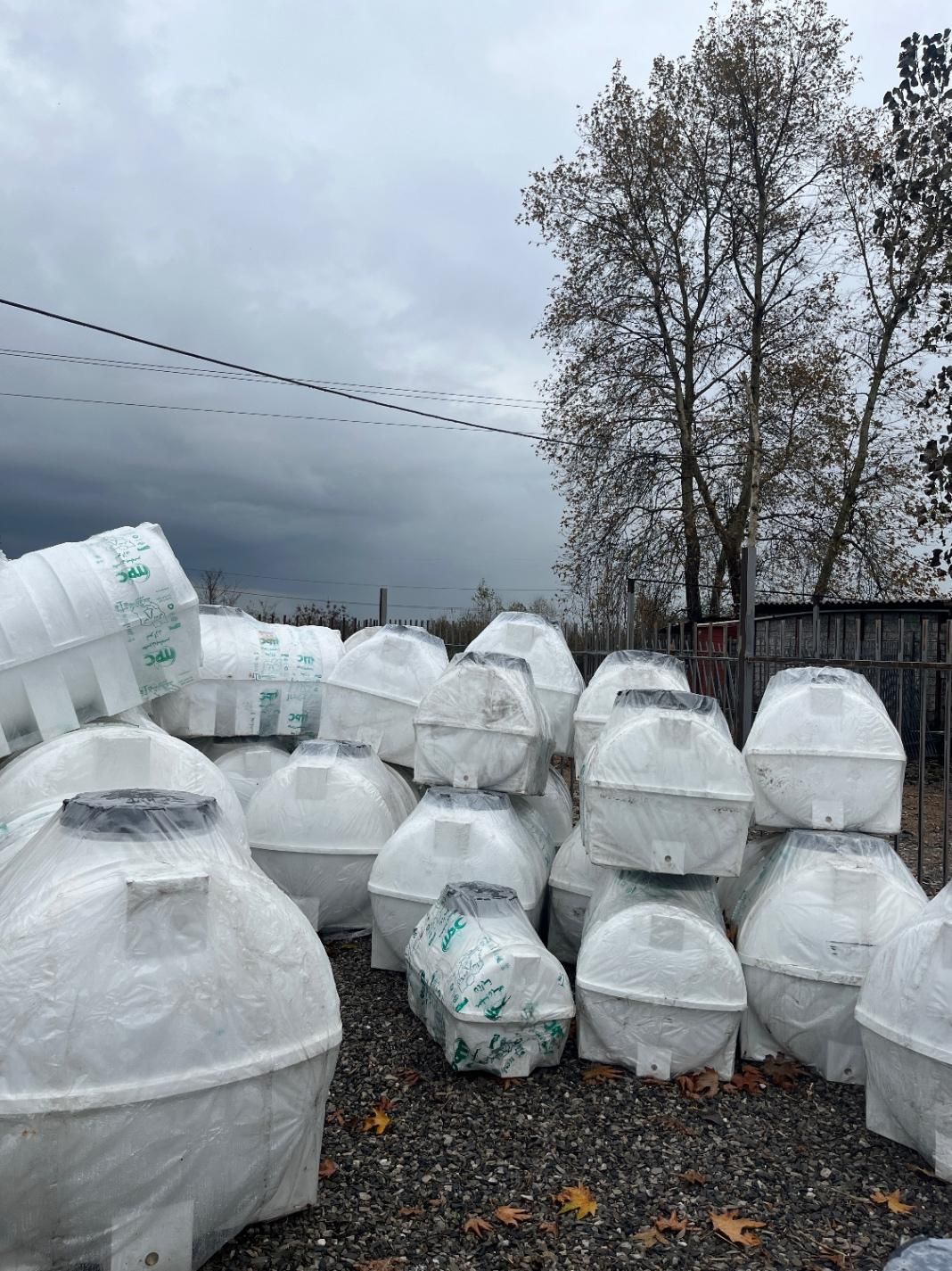 مخزن سه لایه آب تانکر آب منبع پلیمری آنتی باکتریال|مصالح و تجهیزات ساختمان|آستانه اشرفیه, |دیوار