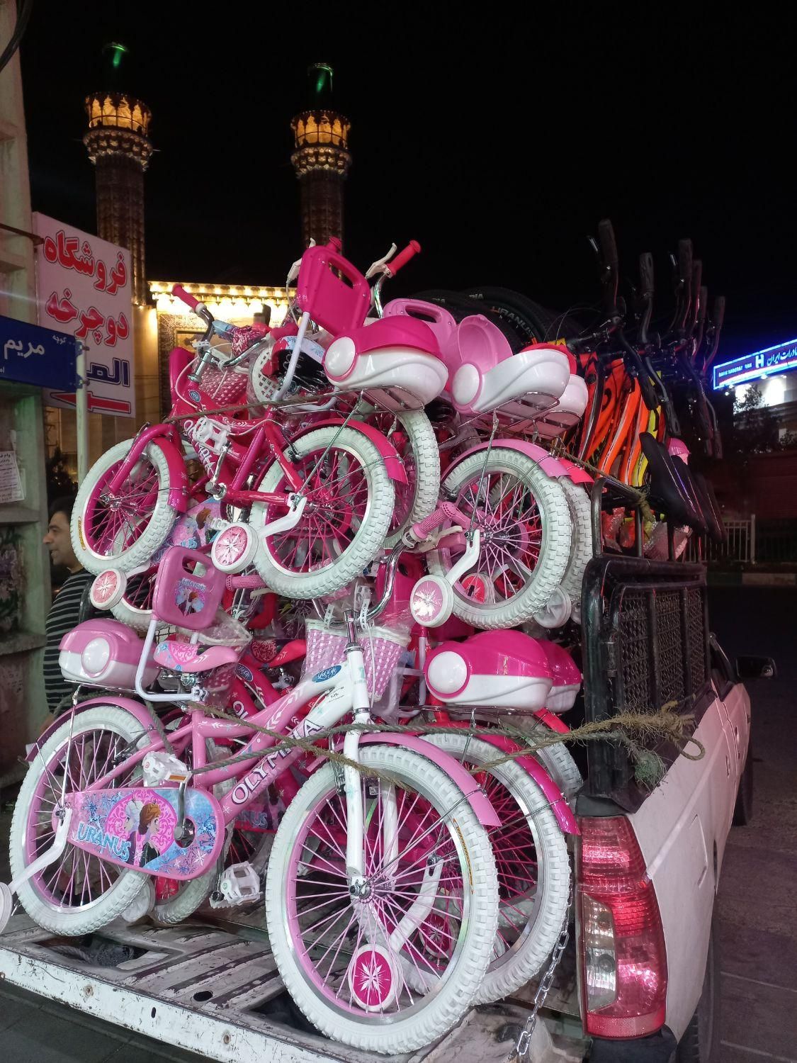 حراج دوچرخه صورتی 29|دوچرخه، اسکیت، اسکوتر|کرج, شهرک نهال و بذر|دیوار