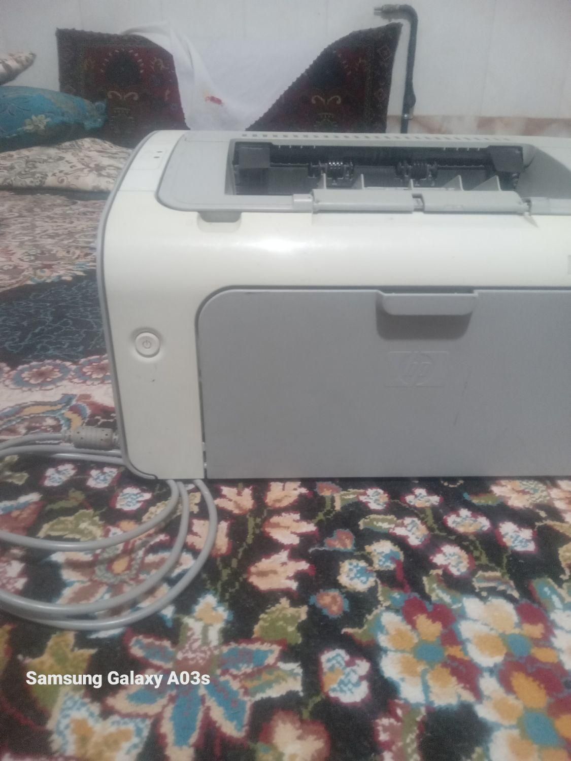 فروش یک دستگاه پرینتر چاب گر مدل hp LaserJat P1102|پرینتر، اسکنر، کپی، فکس|تربت جام, شیخ احمد جامی|دیوار