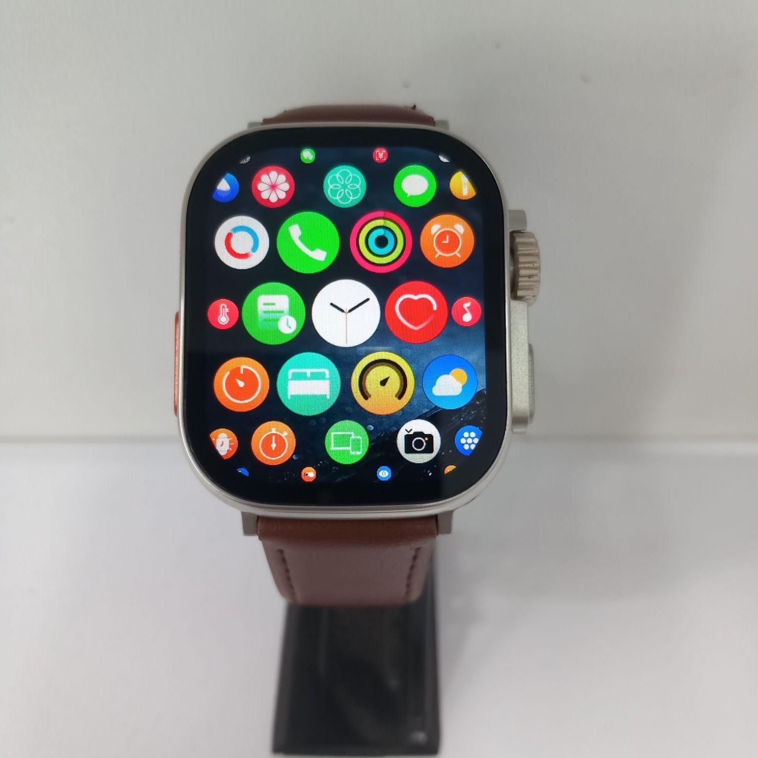 ساعت هوشمند با ۳ بند چرمی و رولکسی|لوازم جانبی موبایل و تبلت|بیرجند, |دیوار