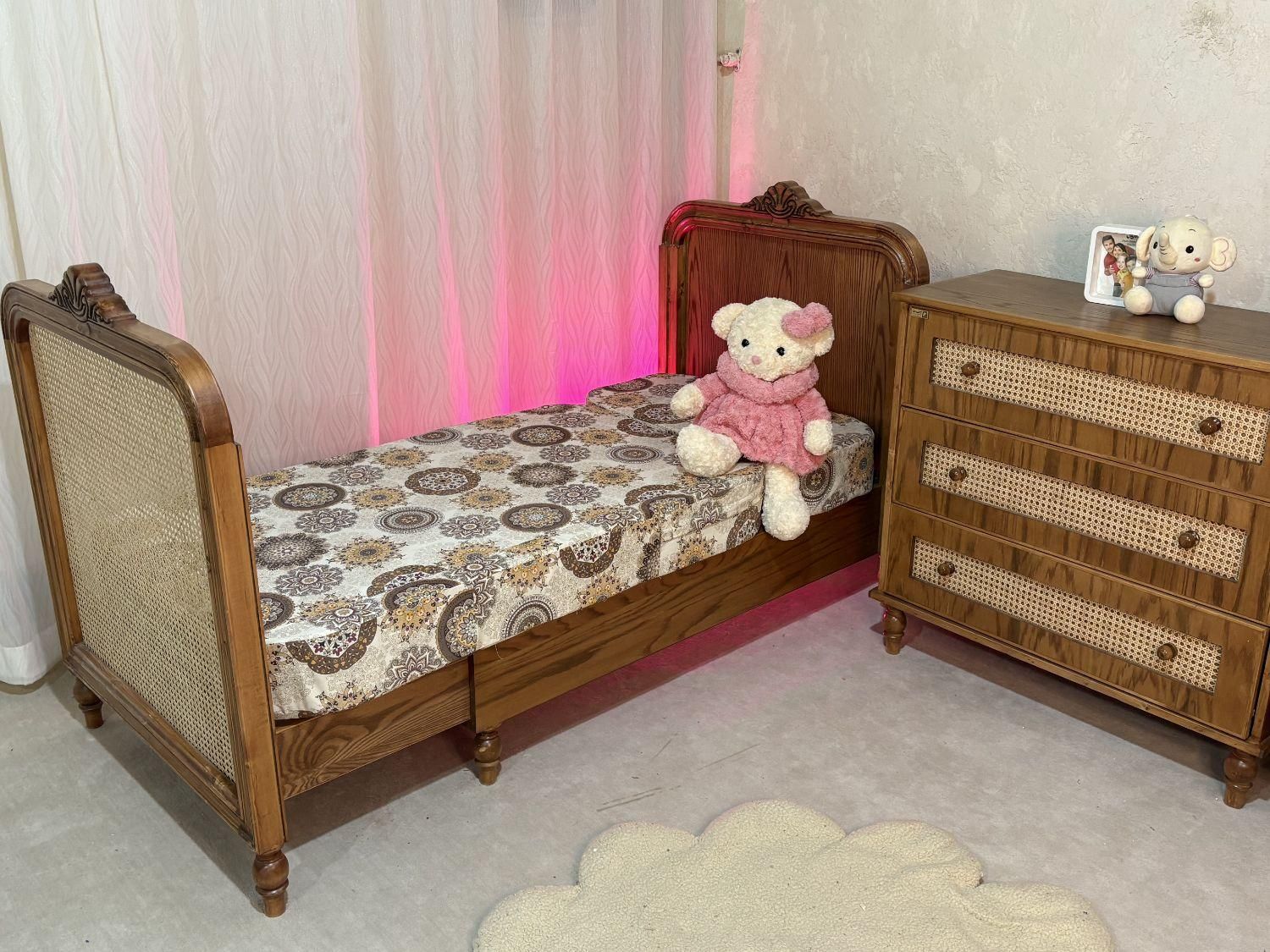 تخت چندمنظوره حصیری/کمدحصیری جادار/دراورحصیری|تخت و سرویس خواب|مشهد, نوید|دیوار